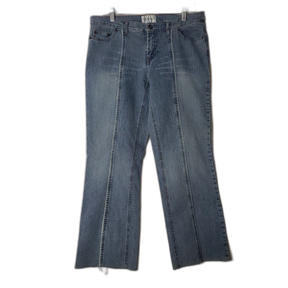 YOUNIQUE Stretch Cropped Denim Jeans Juniors Size 13/14